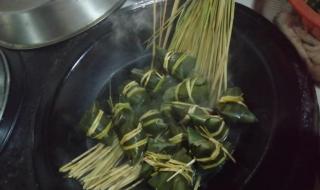 煮粽子的方法与步骤